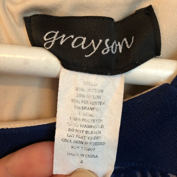 3for$20 Blue illusion cocktail dress - Picture 4 of 4